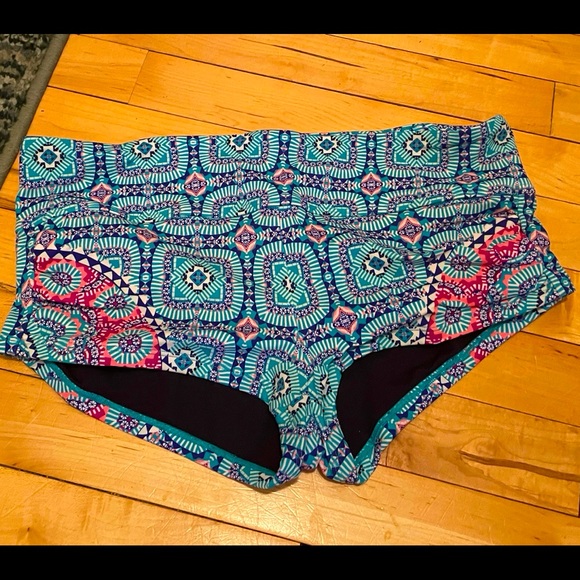 Athleta Swim Euc Athleta Boy Short Bikini Bottoms Lightly Used But